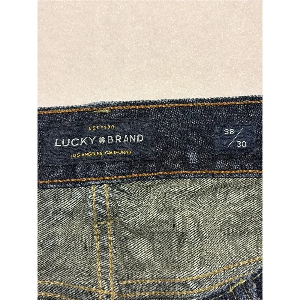 Lucky Brand Jeans Mens 38x30 (Actual 38x25)‎ Blue 361 Vintage Straight Leg